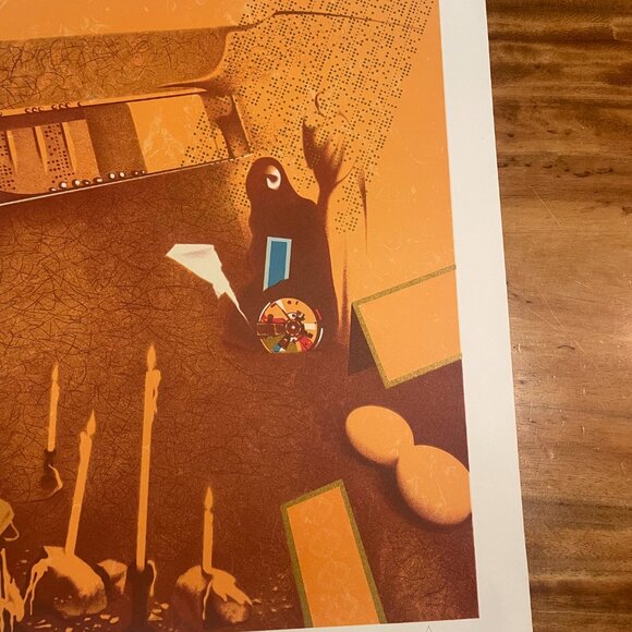 Ariel Ben-David Signed Lithograph Vtg Abstract Modern Israeli Architectural Art - Picture 5 of 6